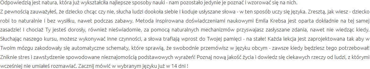 Efektywna Metoda Nauki Sejny